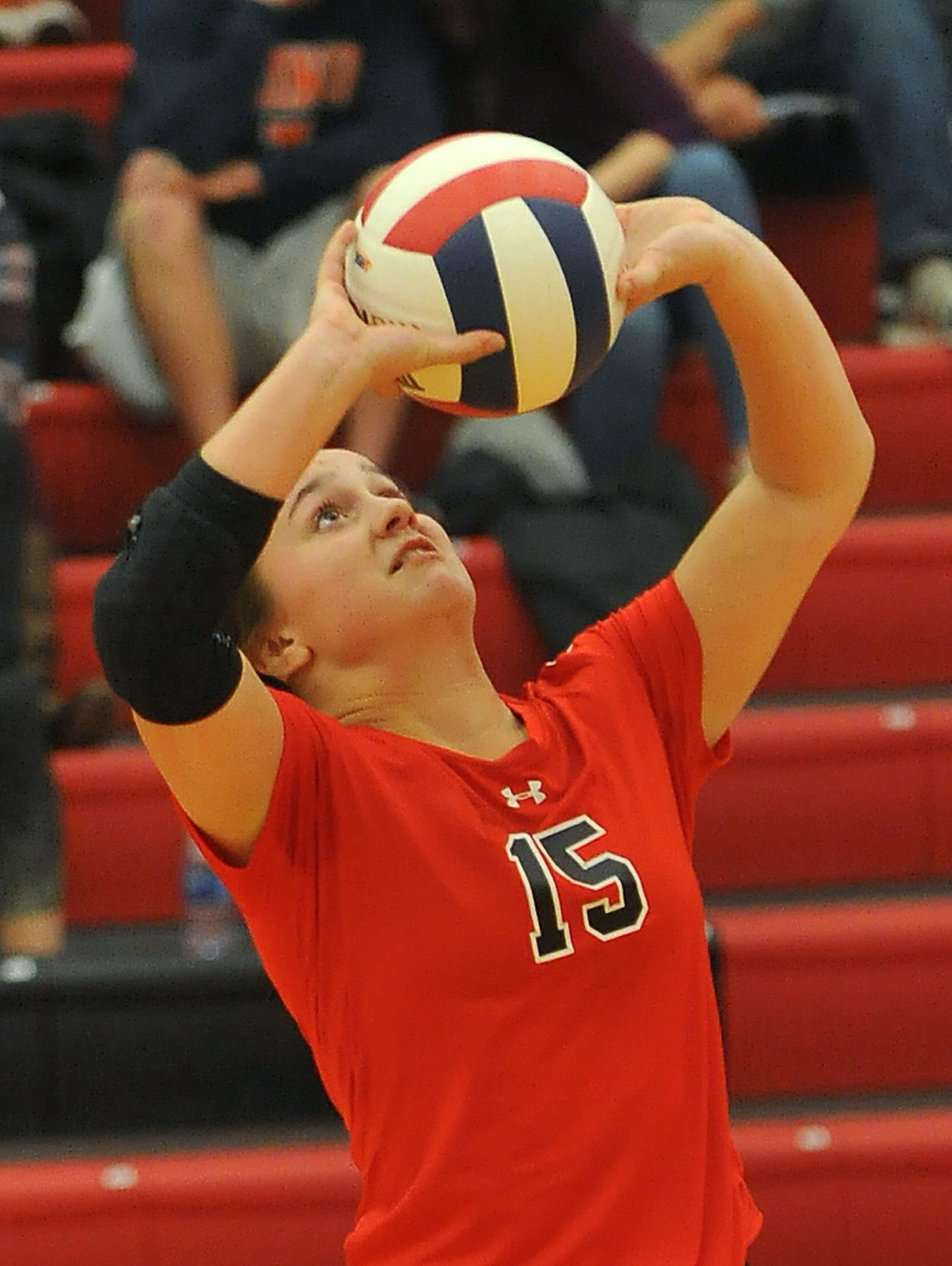 Orion vs El Paso Sectional volleyball tournament